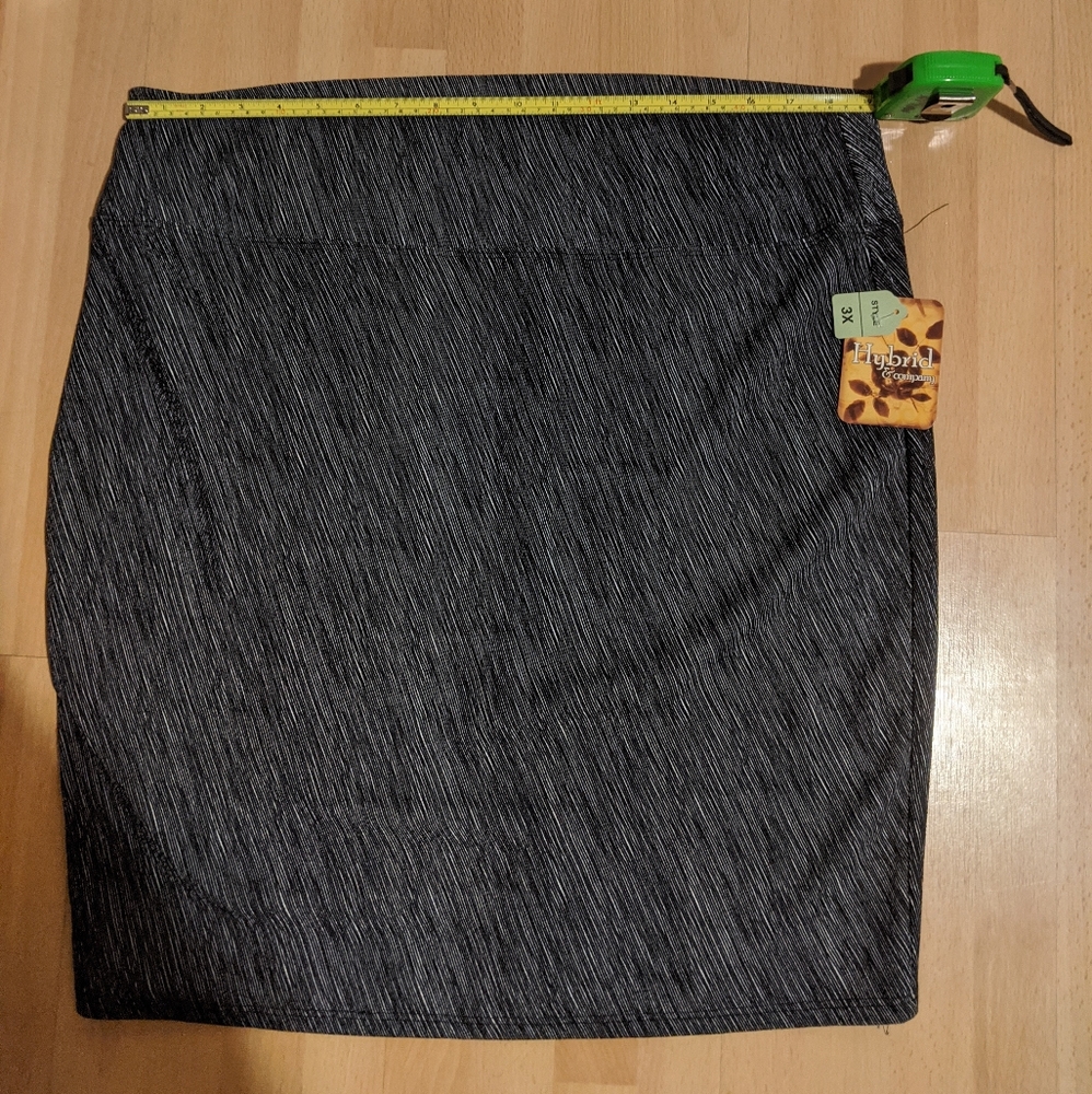 Hybrid & Co Plus Size Pencil Skirt - 3X - Picture 9 of 10